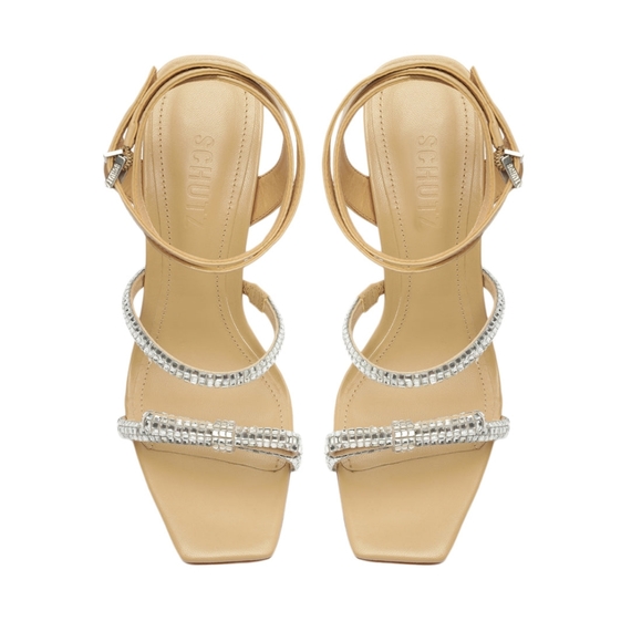 BNIB Schutz Earla Nappa Leather Sandals - Picture 3 of 6